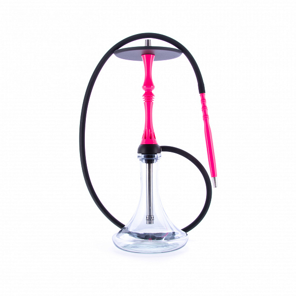 Кальян Alpha Hookah Kappa Rose Fluor (Розовый, 56 см) в Сыктывкаре
