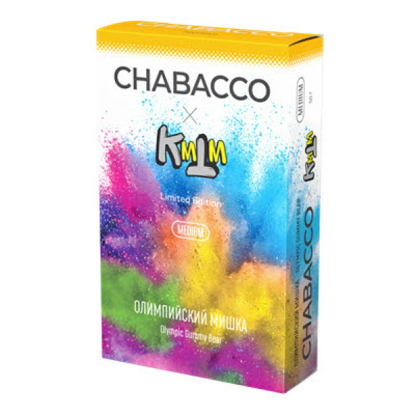 Смесь Chabacco Medium OLYMPIC GUMMY BEAR (ОЛИМПИЙСКИЙ МИШКА) 50 гр в Сыктывкаре