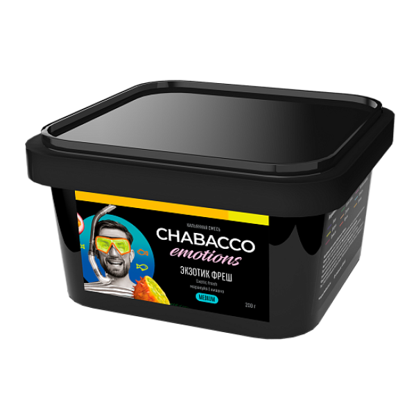 Смесь Chabacco Medium Emotions Exotic fresh (Экзотик фреш) 200 гр в Сыктывкаре