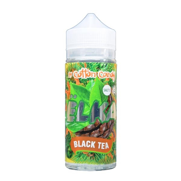 Жидкость Cotton Candy ЁLKA BLACK TEA (Хвоя С Мятой И Чёрным Чаем) (120 мл, 0 мг/мл) в Сыктывкаре