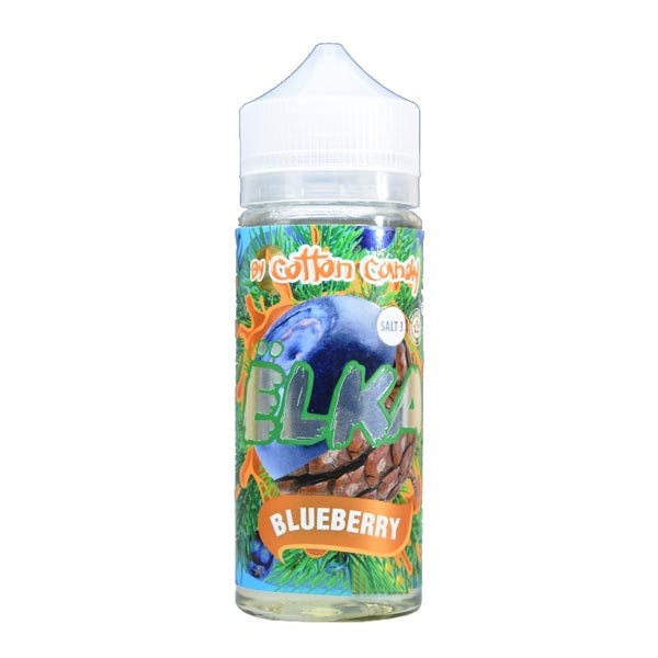 Жидкость Cotton Candy ЁLKA BLUEBERRY (Хвоя С Мятой И Черникой) (120 мл, 0 мг/мл) в Сыктывкаре