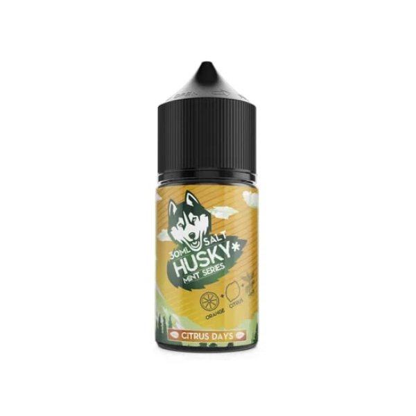 Жидкость Husky salt Mint series Citrus Days (Мороженное апельсин мята) (30 мл, 20 мг/мл) в Сыктывкаре