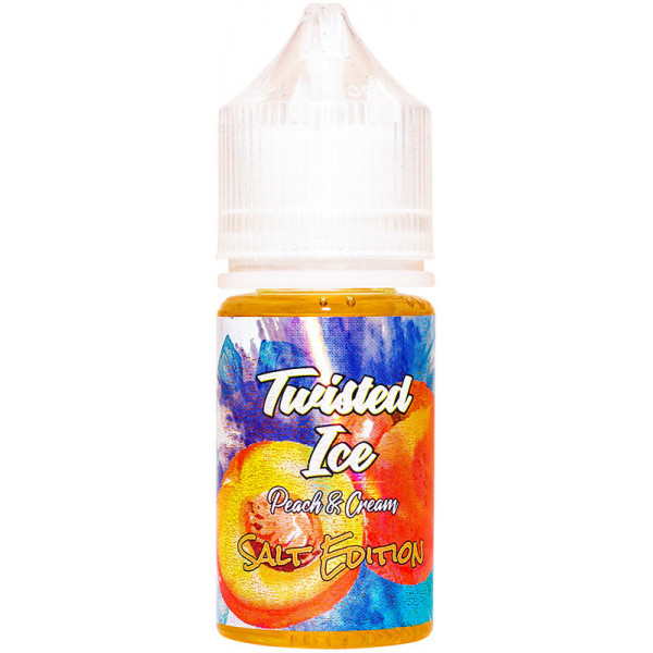 Жидкость Twisted Ice Salt Peach&Cream (Персиково Сливочный Щербет) (30 мл, 20 мг/мл) в Сыктывкаре