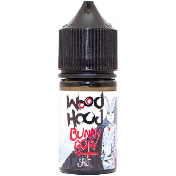 Жидкость Wood Hood Bunny Gop (Малина Черника Черная Смородина Лед) (30 мл, 20 мг/мл) в Сыктывкаре