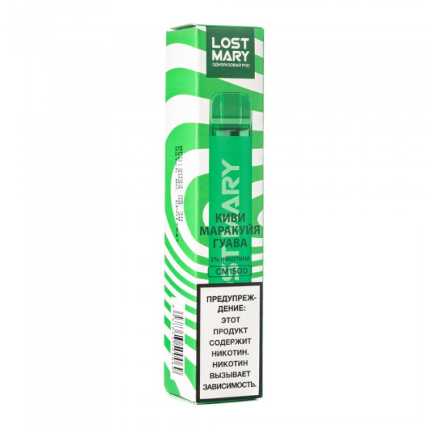 Lost Mary Kiwi Passion Fruit Guava Киви Маракуйя Гуава, 1500 тяг в Сыктывкаре