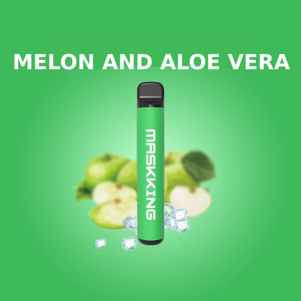 Одноразовая электронная сигарета Maskking High Pro Melon And Aloe Vera (Дыня Алоэ Вера) 1000 затяжек в Сыктывкаре