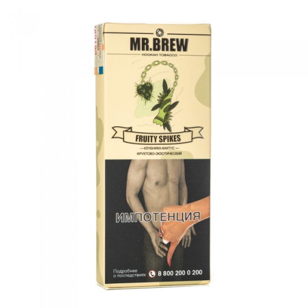 Табак Mr Brew Fruity Spikes (Клубничный сок с кактусом и фейхоа) 40 гр в Сыктывкаре
