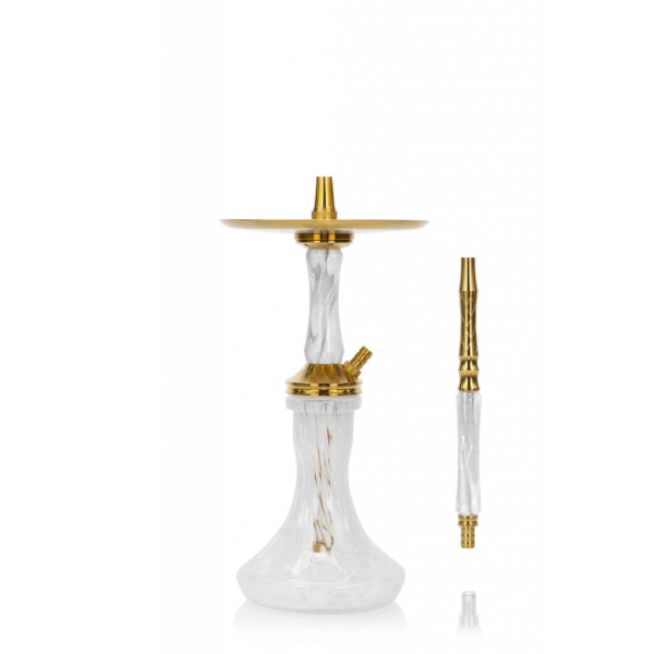 Кальян Ocean Hookah Kaif Small 2 (золотой,белый, 53 см) в Сыктывкаре