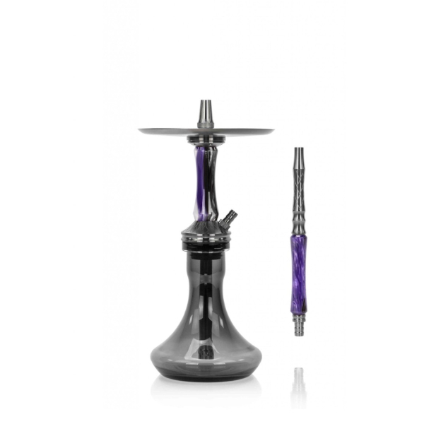 Кальян Ocean Hookah Kaif Small 2 (черный,фиолетовый, 53 см) в Сыктывкаре