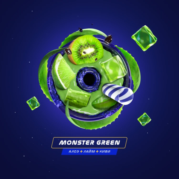 Паста Space Smoke LIGHT Mix Monster  Green (Зеленый Монстр) 30 гр в Сыктывкаре