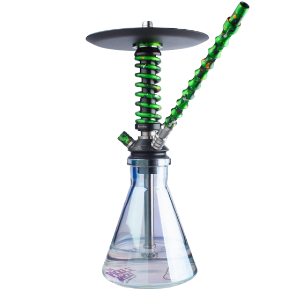 Кальян Mamay Customs Coilovers Micro Rick And Morty (Зелёный, 30 см) в Сыктывкаре