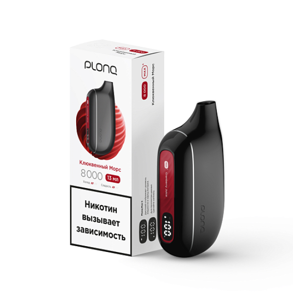 Электронка Plonq Max S 8000 Клюквенный Морс в Сыктывкаре