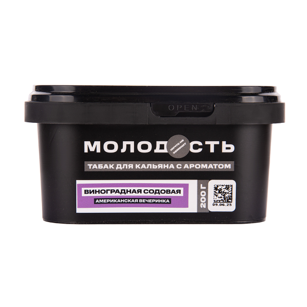 Табак Молодость Американская Вечеринка Виноградная Содовая 200 грамм в Сыктывкаре