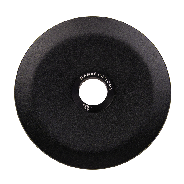 Кальян Mamay Customs Coilover Big Anod Золотой Сплеш Чёрный в Сыктывкаре