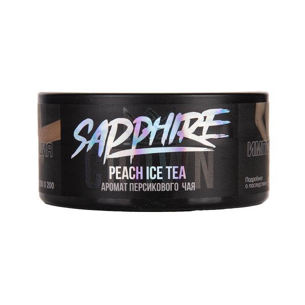 Табак Sapphire Crown Peach Ice Tea 100 грамм в Сыктывкаре