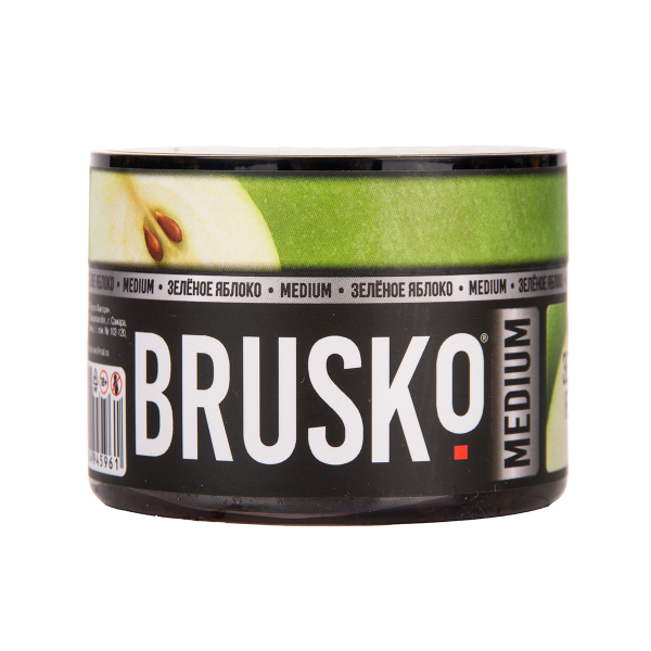 Бестабачная смесь Brusko Зелёное Яблоко 50 грамм в Сыктывкаре