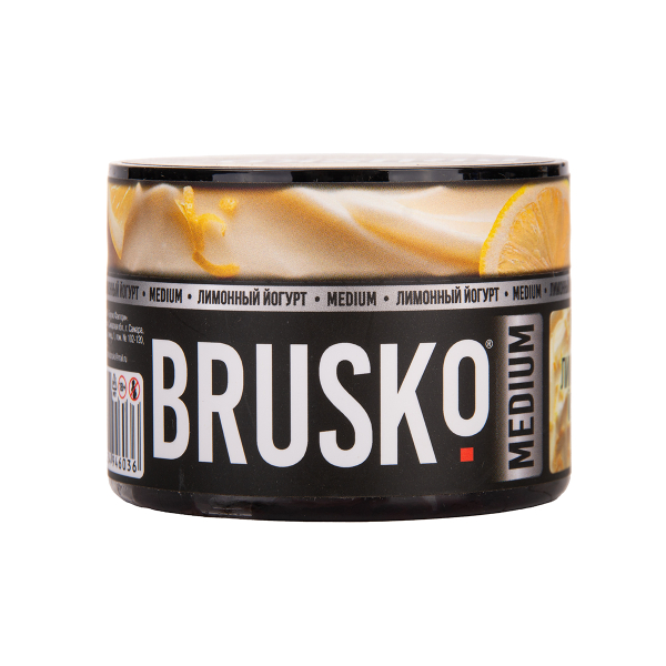 Бестабачная смесь Brusko Лимонный Йогурт 50 грамм в Сыктывкаре