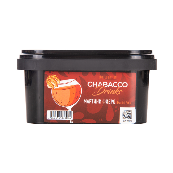Бестабачная смесь Chabacco Medium Le Martini Fiero 200 грамм в Сыктывкаре