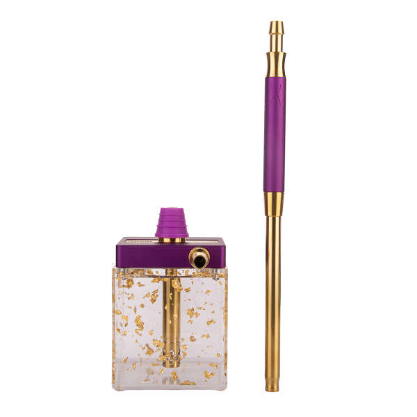 Кальян Hoob Subatom Royal Purple X Gold | Cube Mini Gold в Сыктывкаре