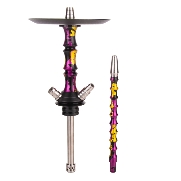 Кальян Mamay Customs Asian Micro Special Anod Пурпурно Золотой Камуфляж в Сыктывкаре