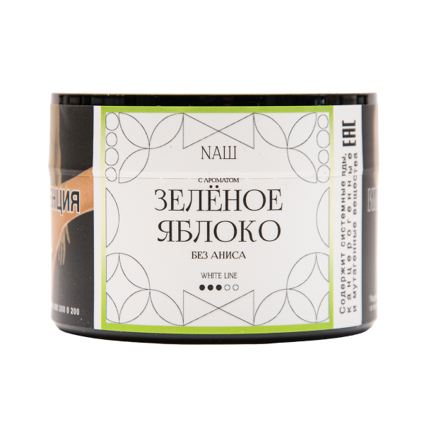 Табак NАШ White Зелёное Яблоко 40 грамм в Сыктывкаре