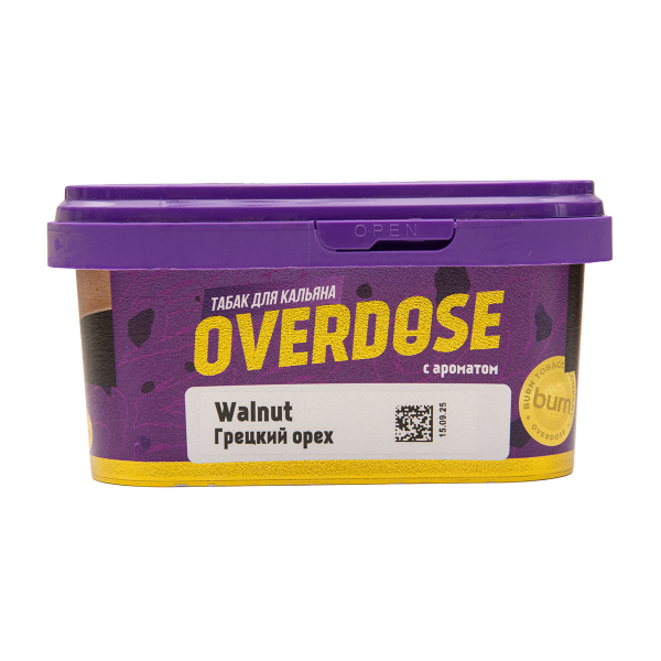 Табак Overdose Walnut 200 грамм в Сыктывкаре