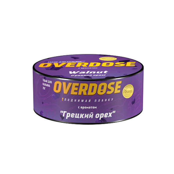 Табак Overdose Walnut 25 грамм в Сыктывкаре