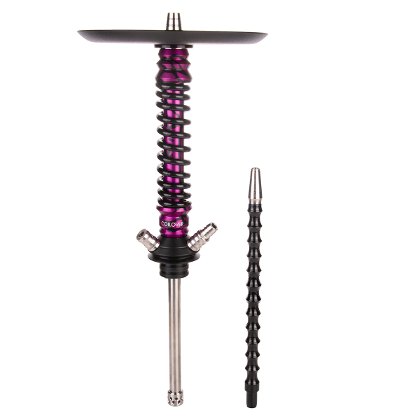 Кальян Mamay Customs Coilover Mini  Пурпурный Сплеш Чёрный в Сыктывкаре