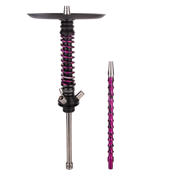 Кальян Mamay Customs Coilover Mini  Чёрный Пурпурный Сплеш в Сыктывкаре