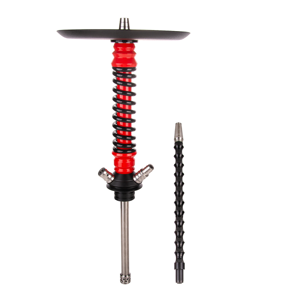 Кальян Mamay Customs Coilover Mini  Красный Чёрный в Сыктывкаре