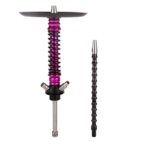 Кальян Mamay Customs Coilover Mini  Розовый Лак Чёрный в Сыктывкаре