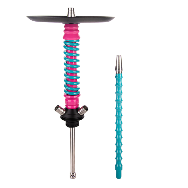 Кальян Mamay Customs Coilover Mini  Фуксия Морская Волна в Сыктывкаре