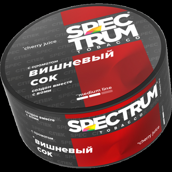 Табак Spectrum Medium Line Cherry Juice 25 грамм в Сыктывкаре