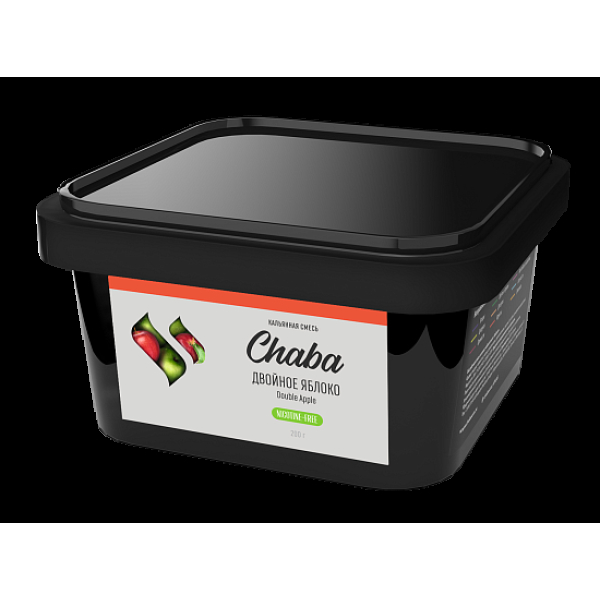 Безникотиновая смесь Chaba Double Apple Двойное Яблоко 200 грамм в Сыктывкаре