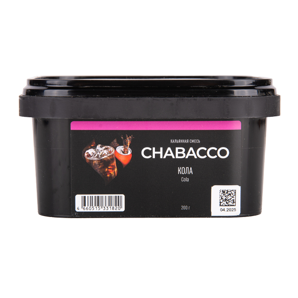 Бестабачная смесь Chabacco Medium Cola 200 грамм в Сыктывкаре