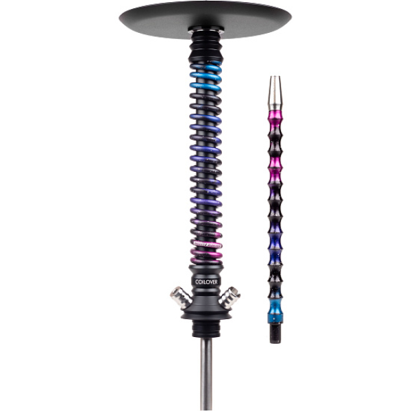 Кальян Mamay Customs Coilover Big Anod Черный Мат Dark Space в Сыктывкаре