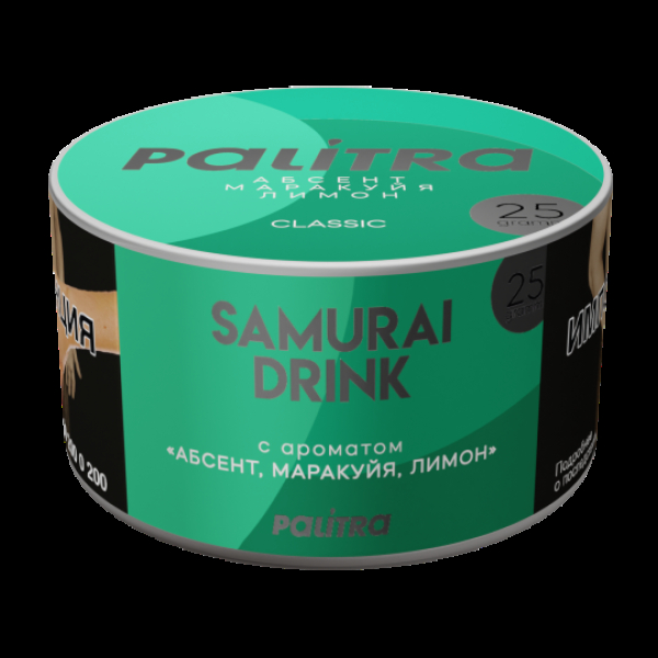 Табак Palitra Samurai Drink Напиток Самурая 25 грамм в Сыктывкаре