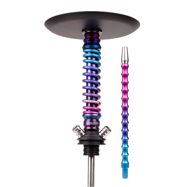 Кальян Mamay Customs Coilovers Mini Special Anod Dark Space Blue Space в Сыктывкаре