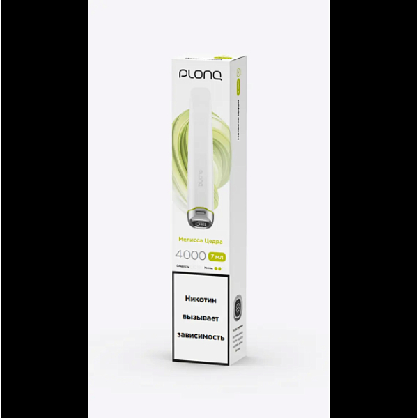 Электронка Plonq Plus Pro 4000 Мелиcса Цедра 4000 затяжек в Сыктывкаре