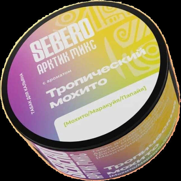 Табак Sebero Арктик Микс Тропический Мохито Мохито Маракуйя Папайя 100 грамм в Сыктывкаре