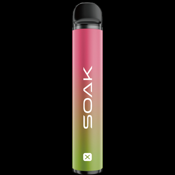 Электронка Soak X Raspberry Soda Малиновая Газировка 2200 затяжек в Сыктывкаре